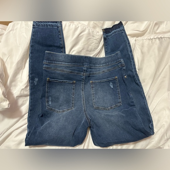 Spanx Distressed Skinny Jean Leggings / Jeggings NWT - Picture 3 of 3